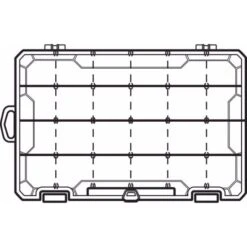 Flambeau Tuff Tainer Caja De Almacenamiento Transparente Con Zerust 4007 27.9X18.4X4.5CM 7 Flambeau Tuff Tainer Caja De Almacenamiento Transparente Con Zerust 4007 27.9X18.4X4.5CM -Pesca Equipos Tienda 4007203 550x550w