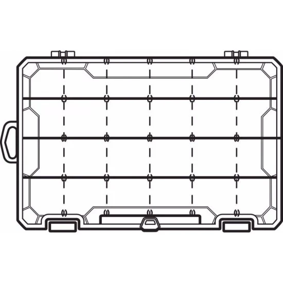 Flambeau Tuff Tainer Caja De Almacenamiento Transparente Con Zerust 4007PD4 27.9X18.4X4.5CM 4 Flambeau Tuff Tainer Caja De Almacenamiento Transparente Con Zerust 4007PD4 27.9X18.4X4.5CM - Imagen 4