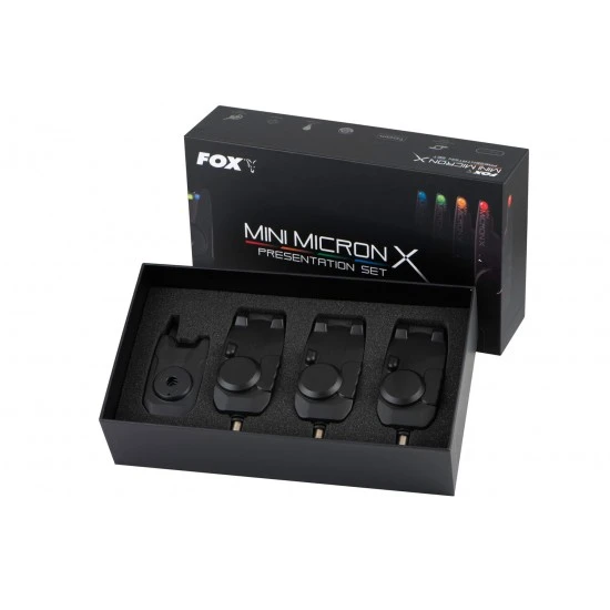 Juego De 3 Cañas Fox Mini Micron X Inc Hardcases 1 Juego De 3 Cañas Fox Mini Micron X Inc Hardcases