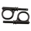 Scotty Strongback Oar Lock Pequeño Negro