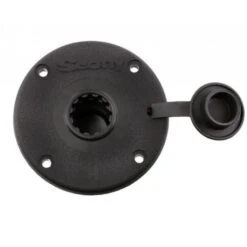 Scotty Round Flush Deck Mount Negro -Pesca Equipos Tienda Scotty20Round20Flush20Deck20Mount1 550x550w
