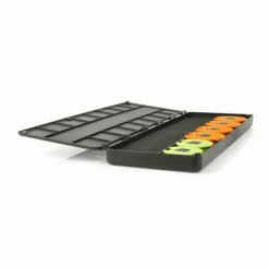 Fox F Box - Tapas Magnéticas Para Cajas De Aparejos (grandes) -Pesca Equipos Tienda f box double rig box system large plus large lid filled 2 550x550w
