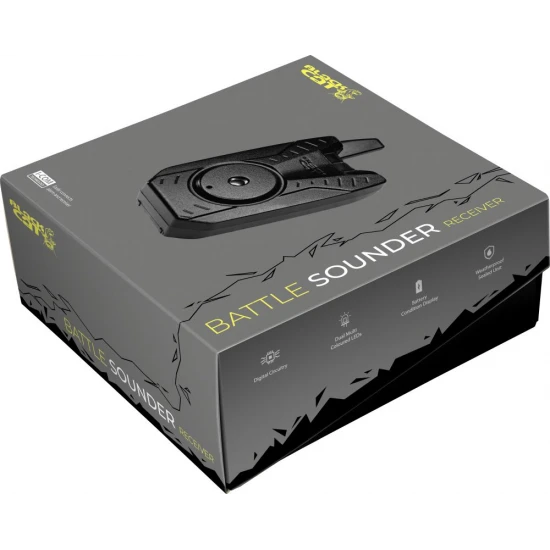Black Cat Battle Sounder Receiver Black 2 Black Cat Battle Sounder Receiver Black - Imagen 2