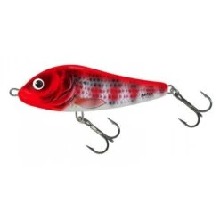 Salmo Rattlin Slider 8cm Holo Red Head Striper