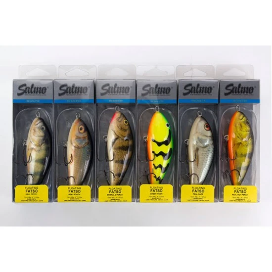 Salmo Fatso Flotante 10cm Real Roach 2 Salmo Fatso Flotante 10cm Real Roach - Imagen 2
