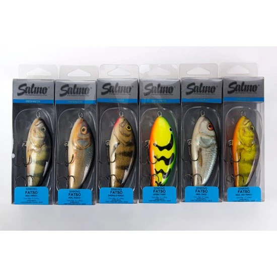Salmo Fatso Hundimiento 10cm Real Roach 2 Salmo Fatso Hundimiento 10cm Real Roach - Imagen 2